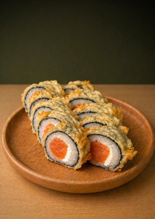 Hosomaki Salmón Tempura
