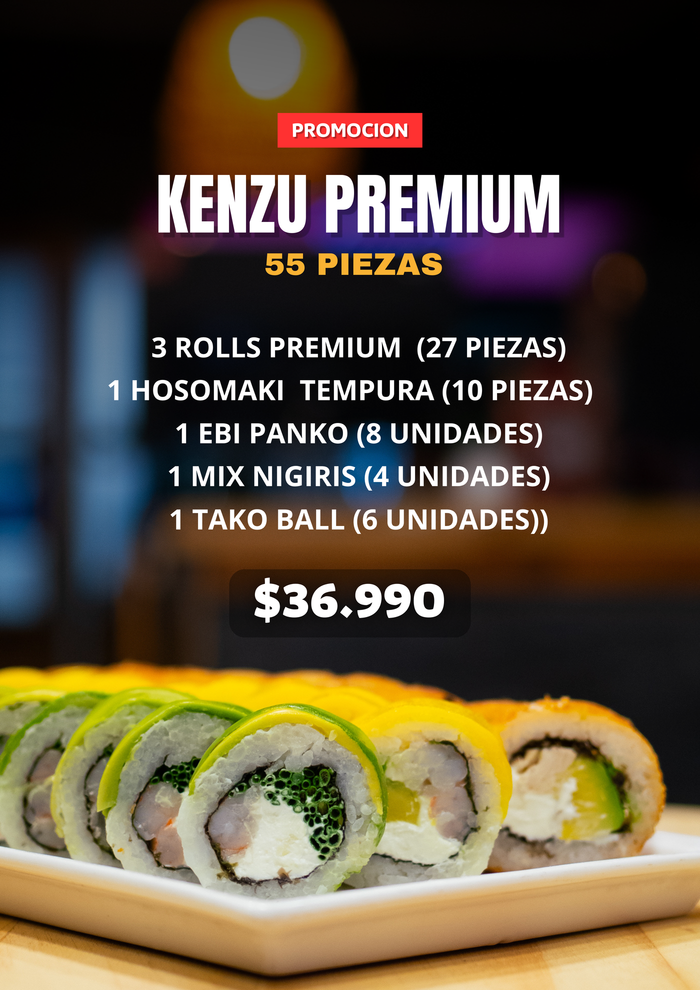 Kenzu Premium (55 piezas)