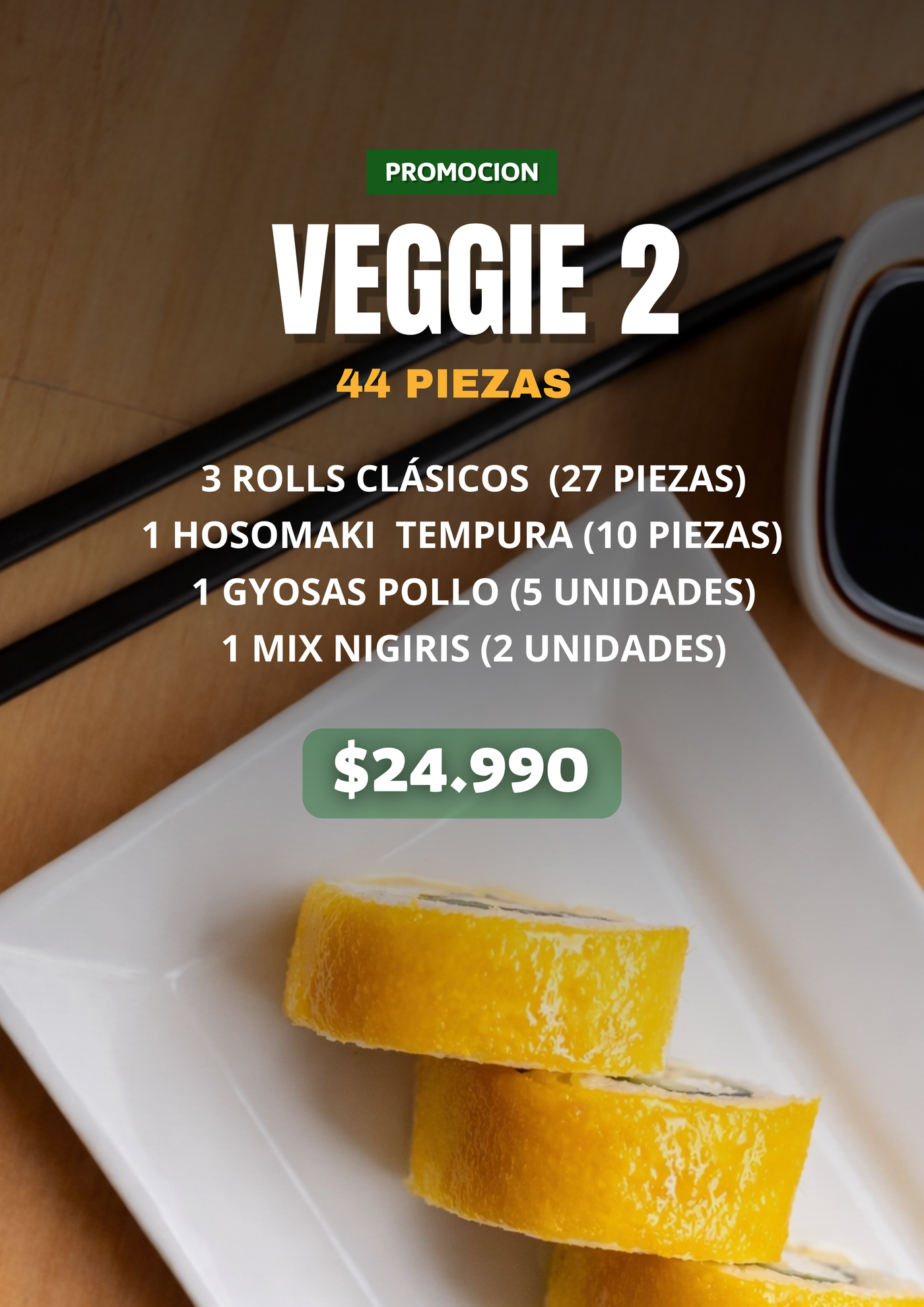 Veggie 2 (44 piezas)