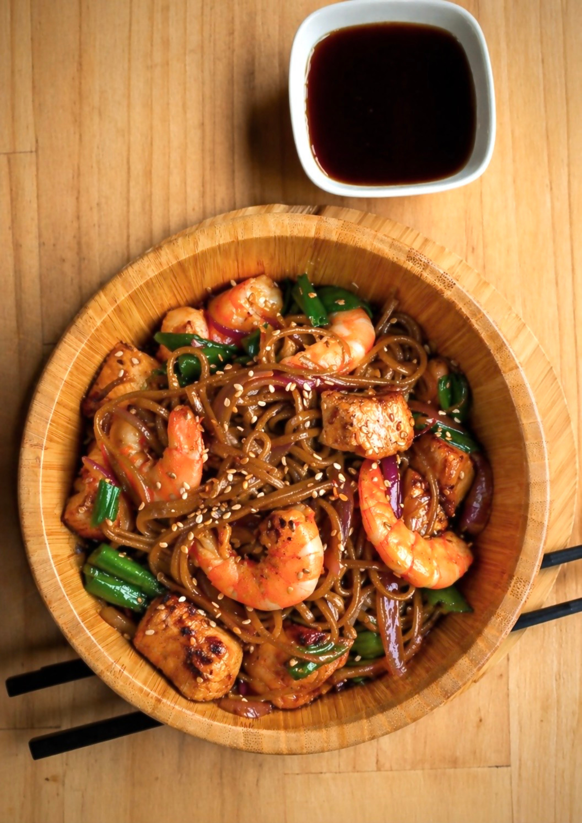 Yakisoba Ebi Tori
