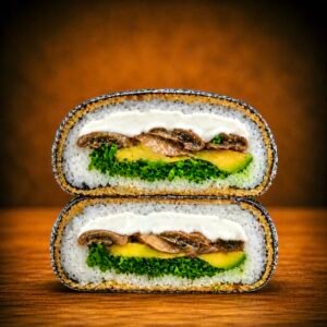 Mushroom Cream Burger 