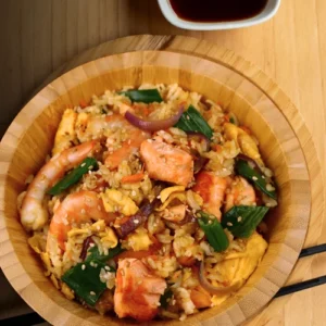 Yakimeshi Ebi Sake  